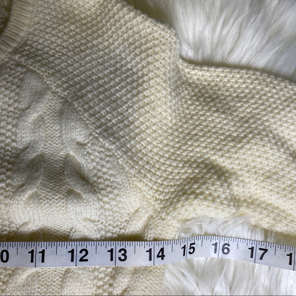 HOLLISTER CABLE KNIT Long Sleeve Small - Picture 6 of 7